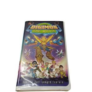 Digimon Digital Monsters The Movie VHS 2001 Special Full Length Feature